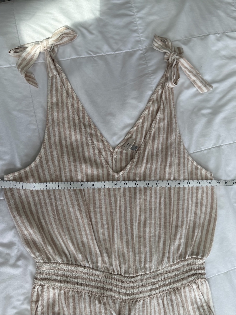 a new day Linen-Blend Women’s jumpsuits, Women’s Size Large - Picture 6 of 11